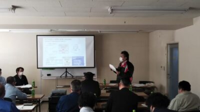 タイヤに関する研修を行いました（社内研修）。