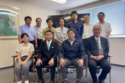 インドネシアから技能実習生が入社しました